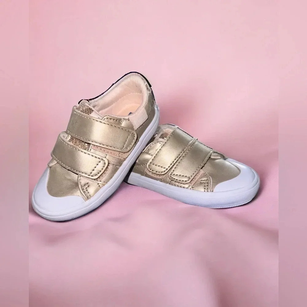 Keds Courtney H&L Sneaker - Rose Gold size 5 - Picture 3 of 10